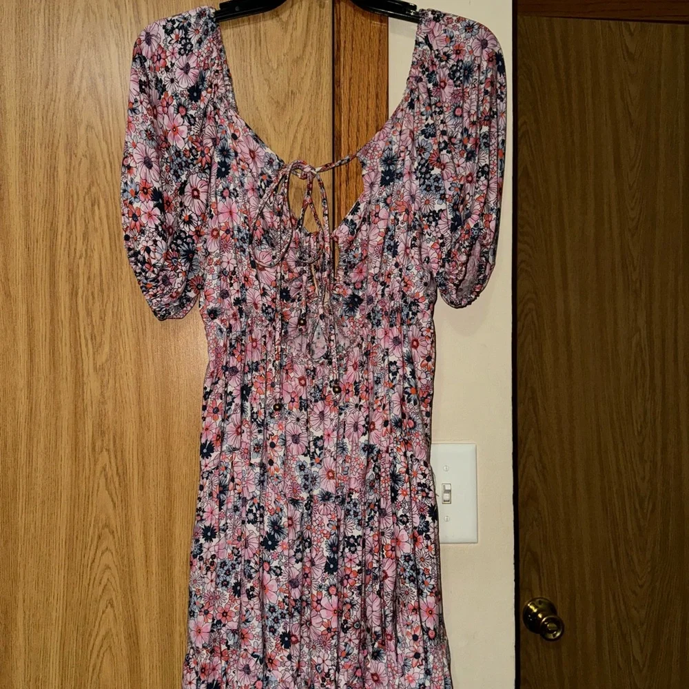 FLORAL DRESS - Picture 4 of 4